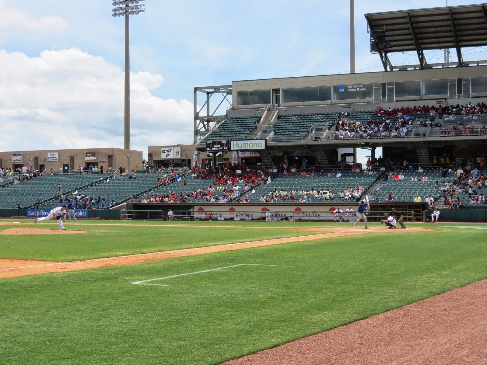Diamond Visits Zephyr Field New Orleans, LA Pacific Coast League