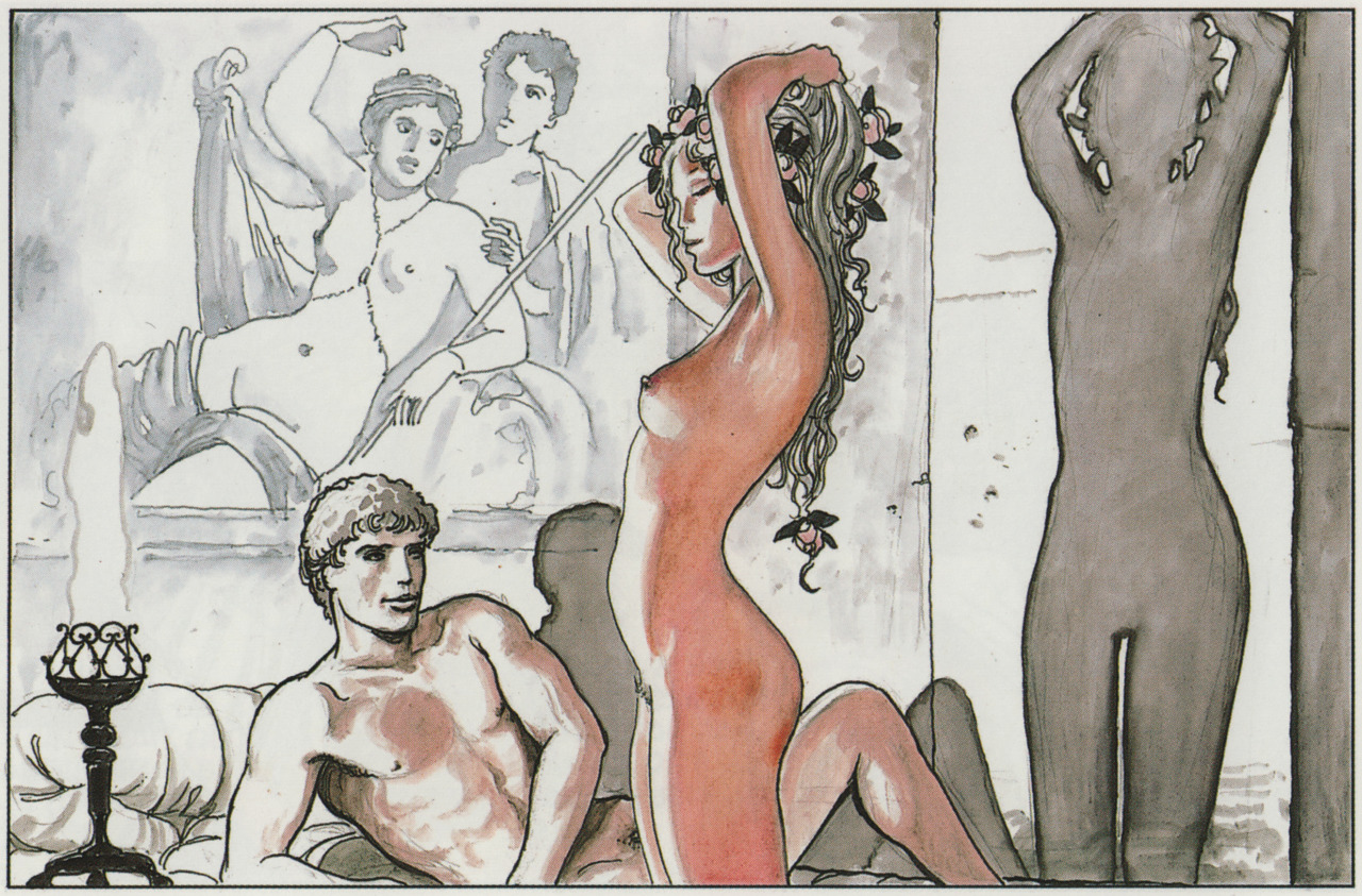 Erotic draw bound images