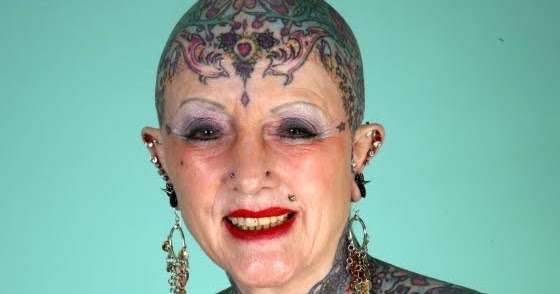 Bode Alamu's Blog: Most tattooed old woman