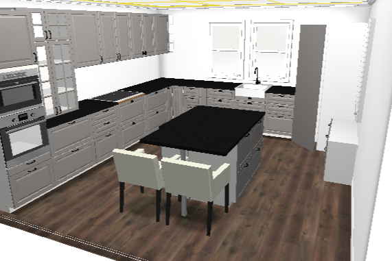 Vi bygger i Ãvre sveberglia: ikea kjøkken
