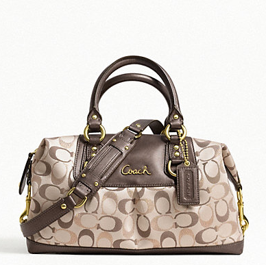 coach signature satchel