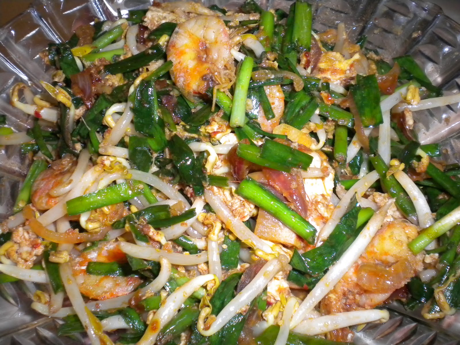 Alaaahaiiichekiah Sayur Goreng Taugeh Kucai Udang Telur