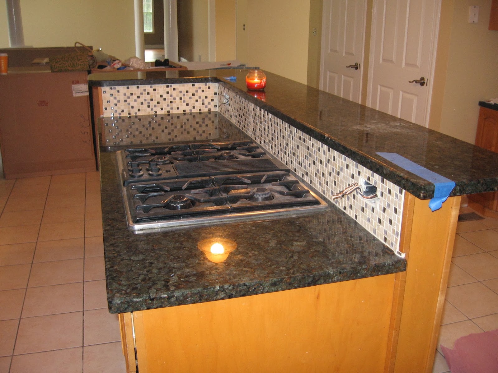 Kitchen cabinets door replacement fronts Kitchen Island with Gas Cooktop