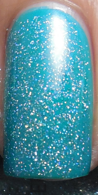 Sinful Colors Rise & Shine Swatch And Review with Bonus Orly Sparkling Garbage Nail Art