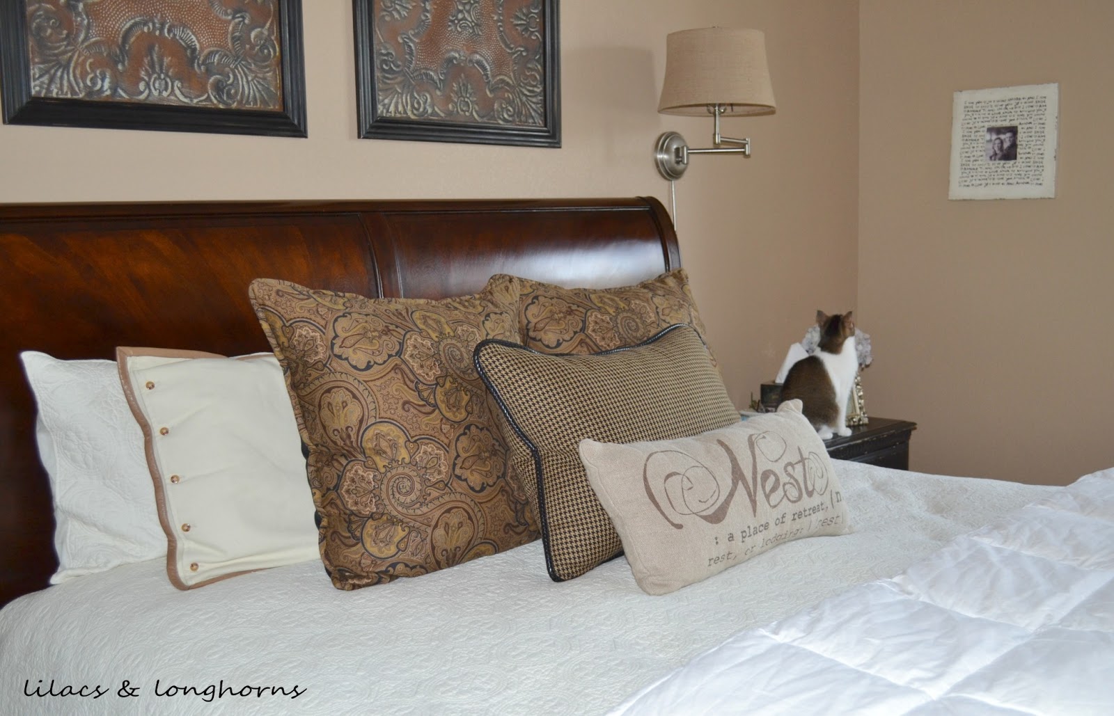 Master Bedroom Dreaming Lilacs And Longhornslilacs And