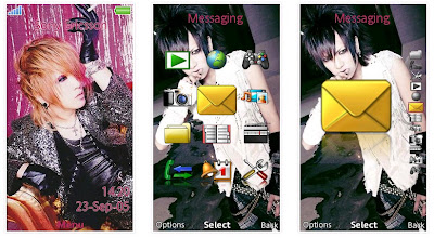 視覺系樂團the GazettE SonyEricsson手機主題for Aino﹝240x432﹞