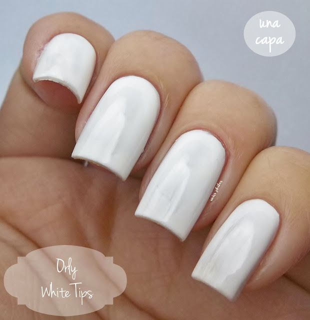 Orly White Tips