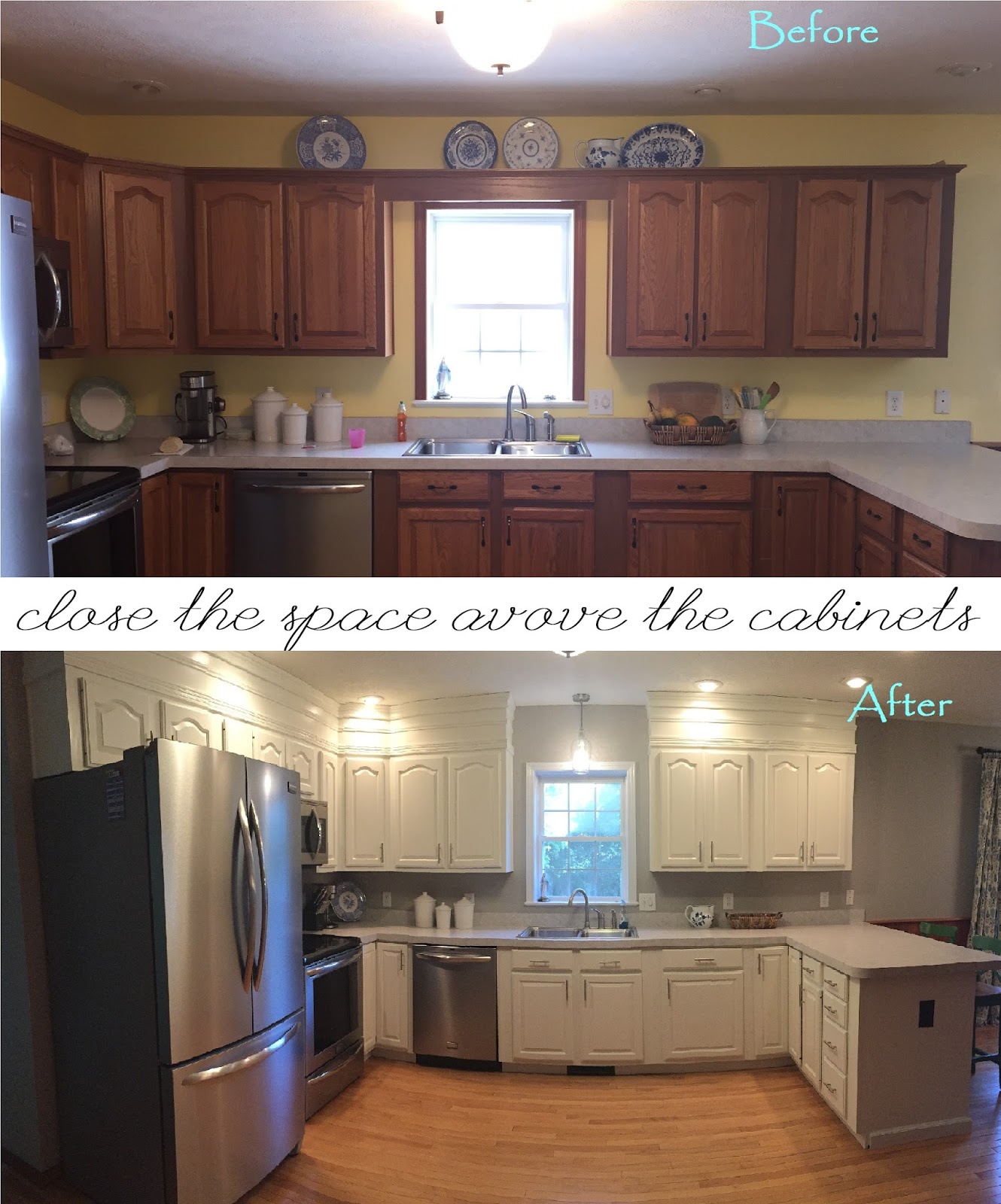 Windingwood Closing the Space Above the Kitchen