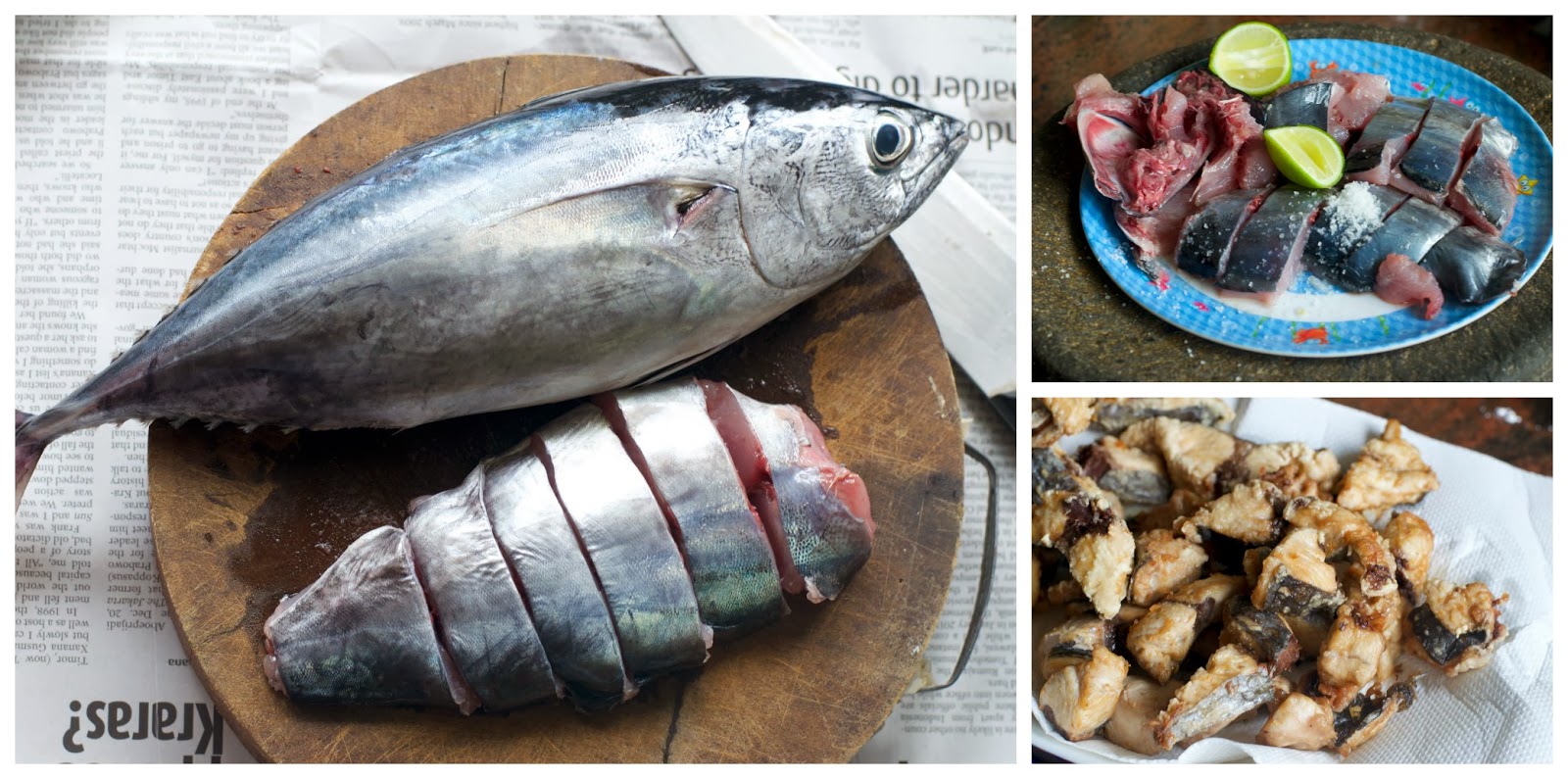 Indonesian Medan Food Tongkol Bumbu Dendeng Balado (Chili Tuna )