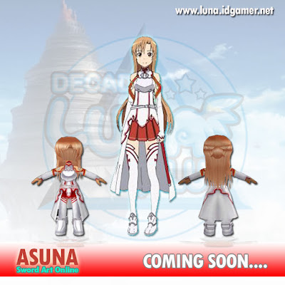 Asuna SAO Decade luna plus online private server Asuna SAO Decade luna plus online private server