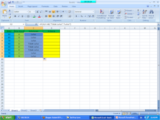 MS Excel | Menggunakan Rumus IF