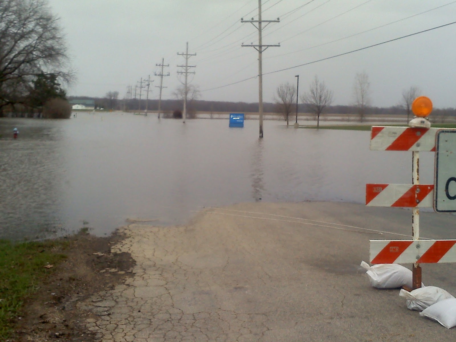 First Warn Weather Team Record Flooding In Byron