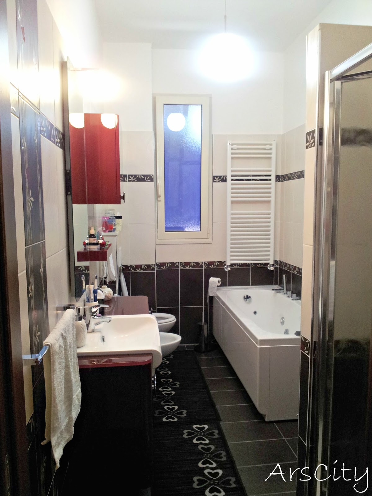 Bagni piccoli moderni foto: bagni a mosaico foto dei piu colorati ... Creativo bagno Ospiti