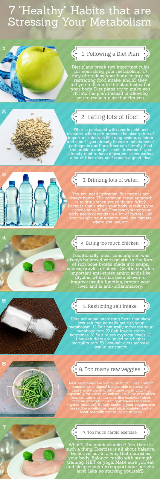 7 Healthy Habits that are Stressing Your Metabolism