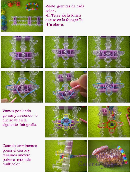 Manualidades para niños Pulseras de Gomitas