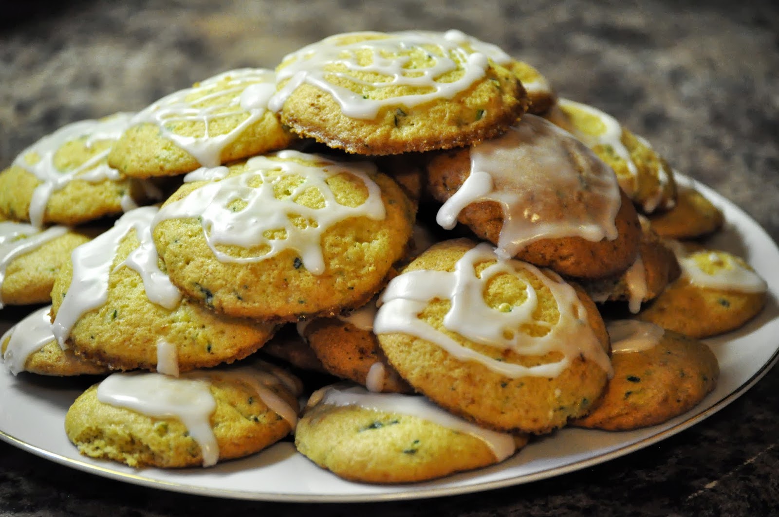 Cedarmore Farm CSA Recipe Of The Week Zucchini Cookies With Lemon Glaze