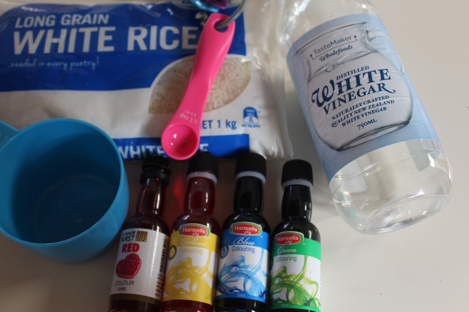 PLAY IDEA Easy Rainbow Rice Recipe Teacher by trade, Mother by nature