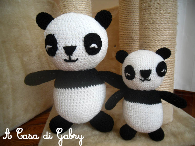 A Casa di Gabry: Panda Gigante Amigurumi