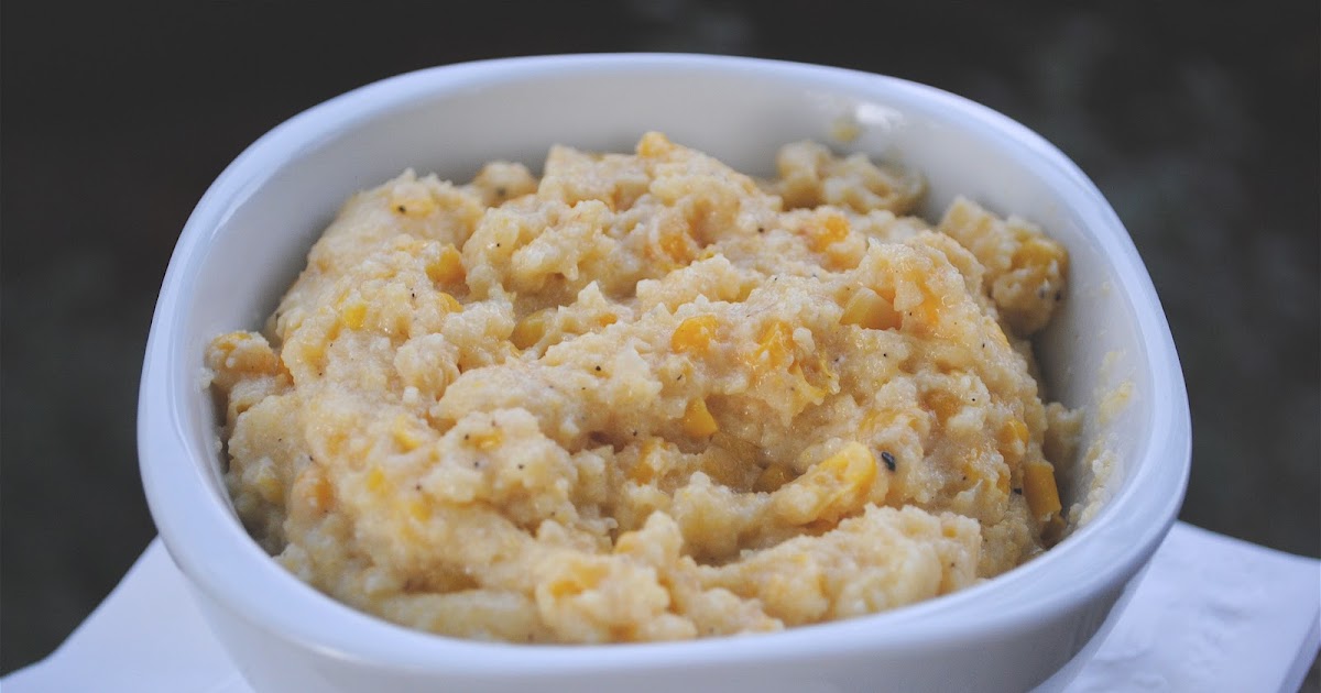 Recipe Doodle CREAMY CORN STUDDED POLENTA