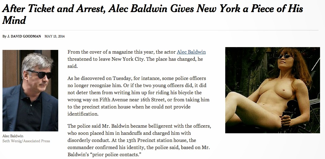 Bike Snob Nyc Salmon Spread Em In Any Case Back To Alec Baldwin Who On The Fifth Anniversary Of My Coinage Term Salmon Was Arrested After Police Stopped Him For Salmoning