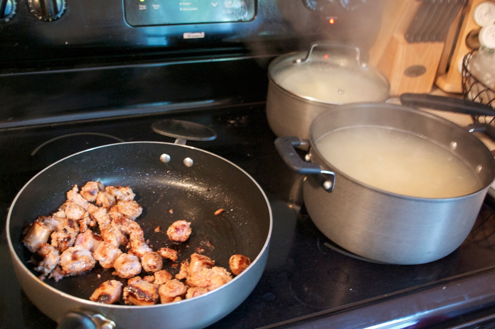 Sausage Pasta Velveeta Casserole VelveetaRecipes My Girlish Whims