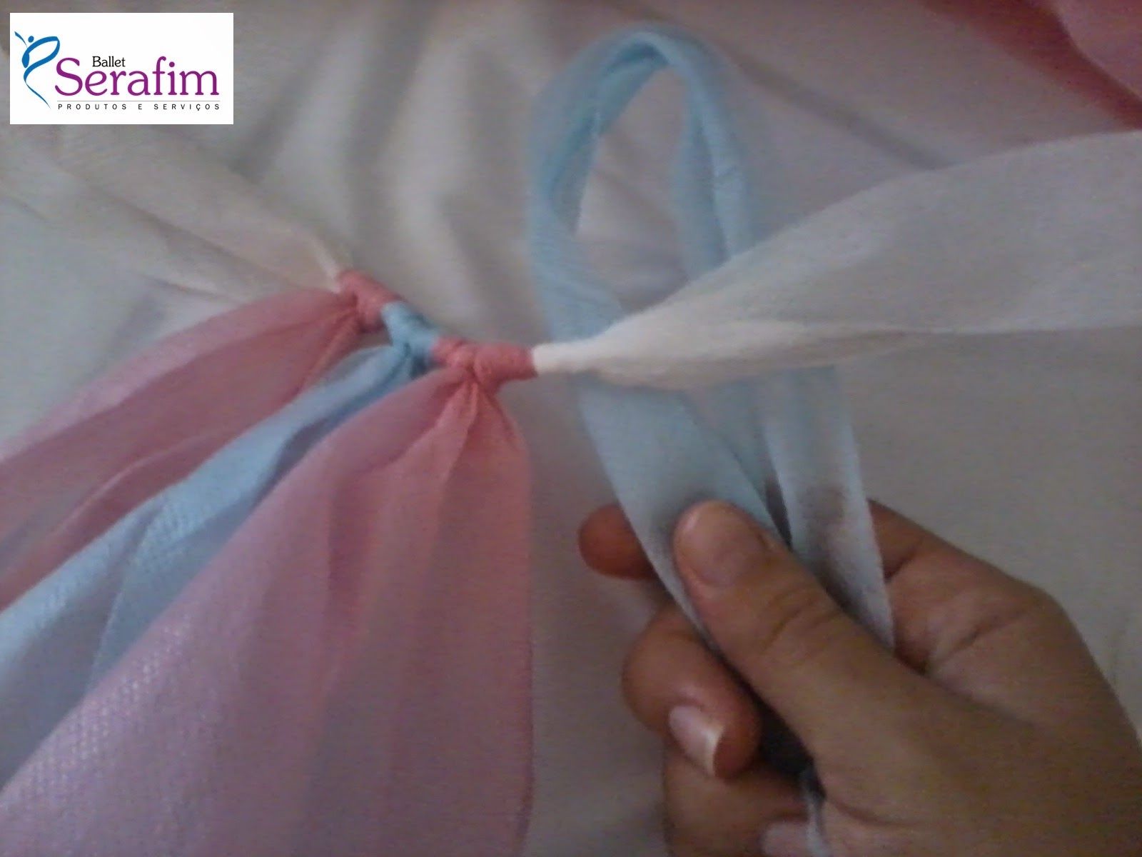 saia de tnt colorida