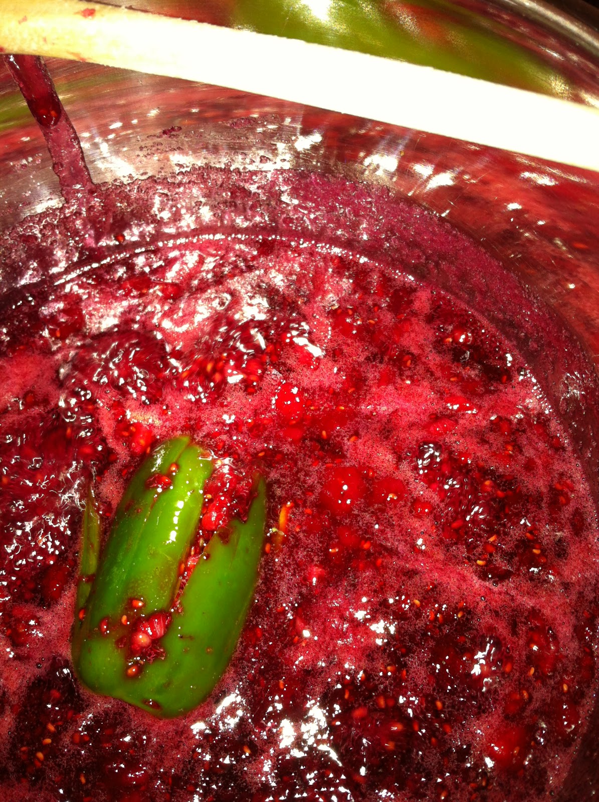 Raspberry Jalapeno Jam Feeding Big