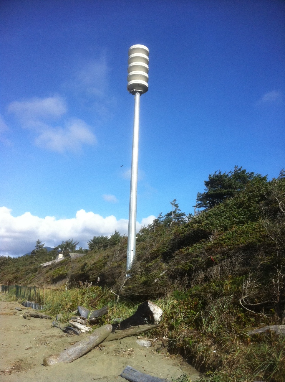 tofino news Tsunami Siren Installed