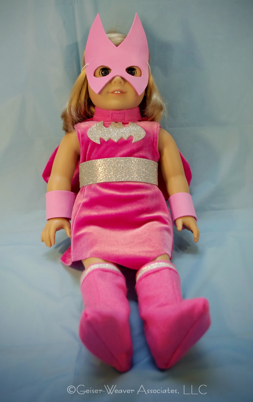 Pink Batgirl doll costume by Geiser-Weaver Associates, LLC