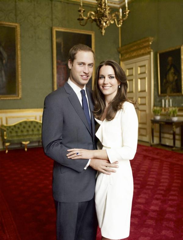 official kate and william photos. official william and kate
