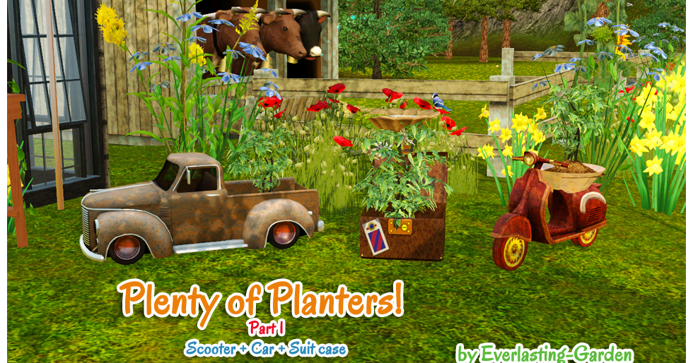 My Sims 3 Blog Plenty Of Planters by Everlasting Garden