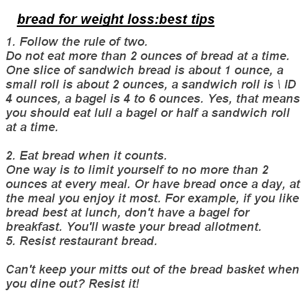 bread for weight loss best tips ayoublem01