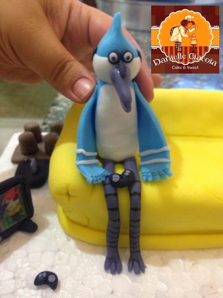 . Bonecos de pasta americana do Apenas um Show