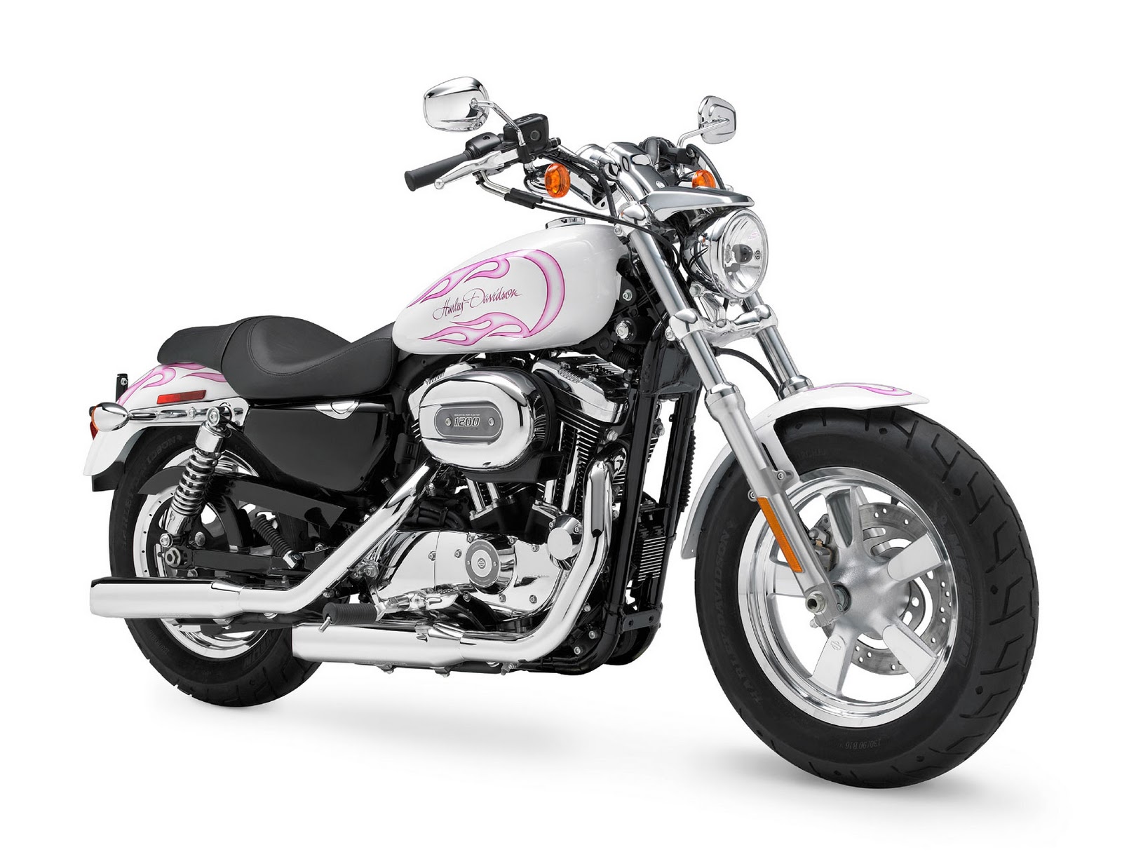 Pearl White Harley Davidson Sportster Pearl White Harley Davidson Sportster