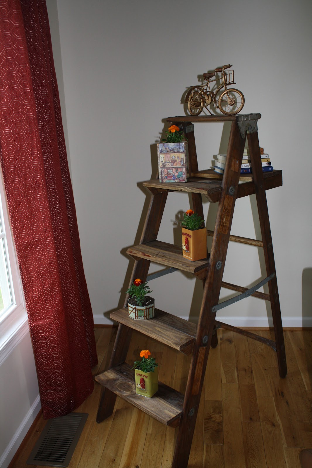 Sparrow's Haven Make Your Own Ladder Shelf
