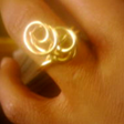 Wired Gold Ring