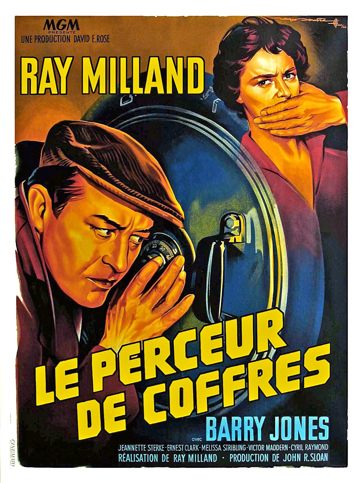 Le perceur de coffres (1957) Ray Milland - The safecracker
