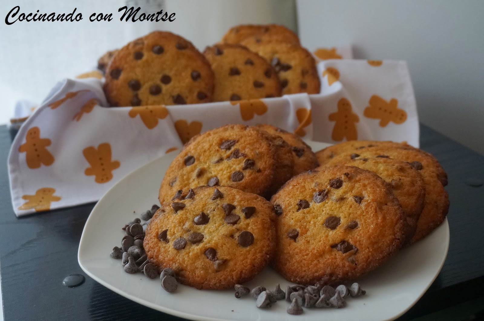 Cookies Con Gotas De Chocolate
