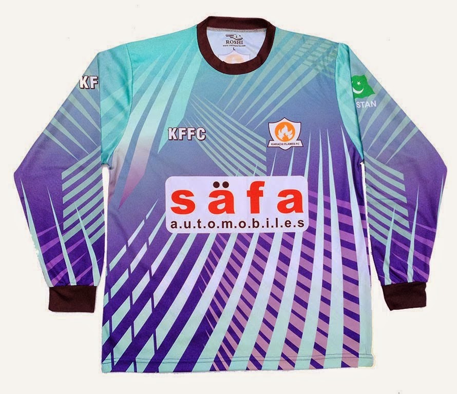 Roshi Sports Lahore sublimated football jerseys