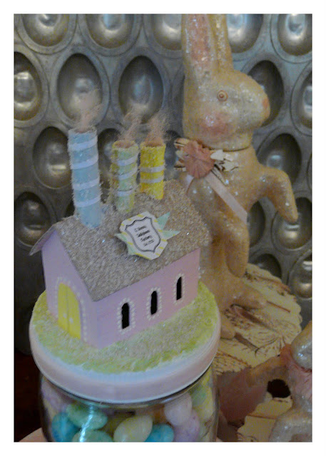 Jellybean Factory Glitter House DIY