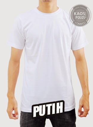 Kaos Polos Putih Kaos Polos Putih