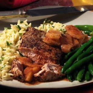 Chicken & Spiced Apples Chicken & Spiced Apples