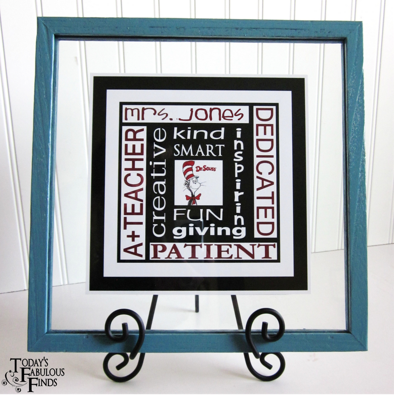 Today's Fabulous Finds Teacher Appreciation Subway Art Prints