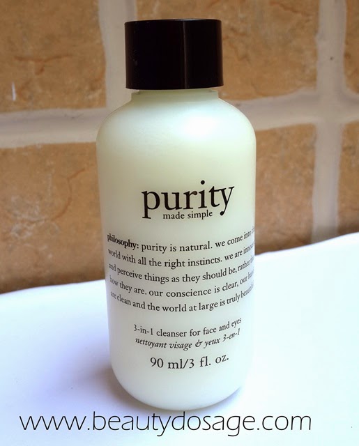 Philosophy Purity Made Simple One step Cleanser Review & Photos