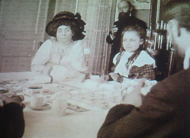 Photo of women at dinner table