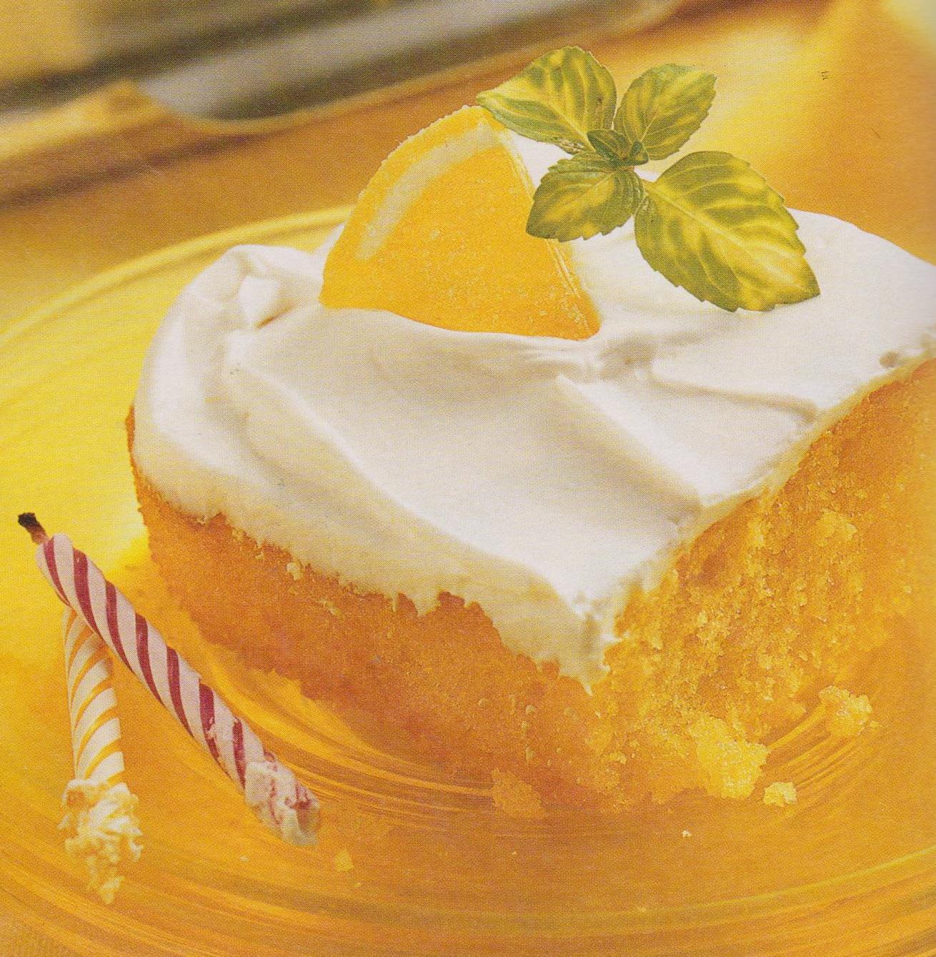 Debz Delicious Meals Lemonade Party Cake