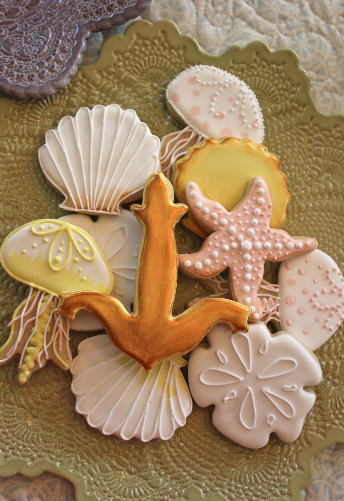 Sugar Bea's Blog Simple Summer Cookies {Beach Themed}