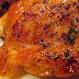 Honey and orange glazed chicken