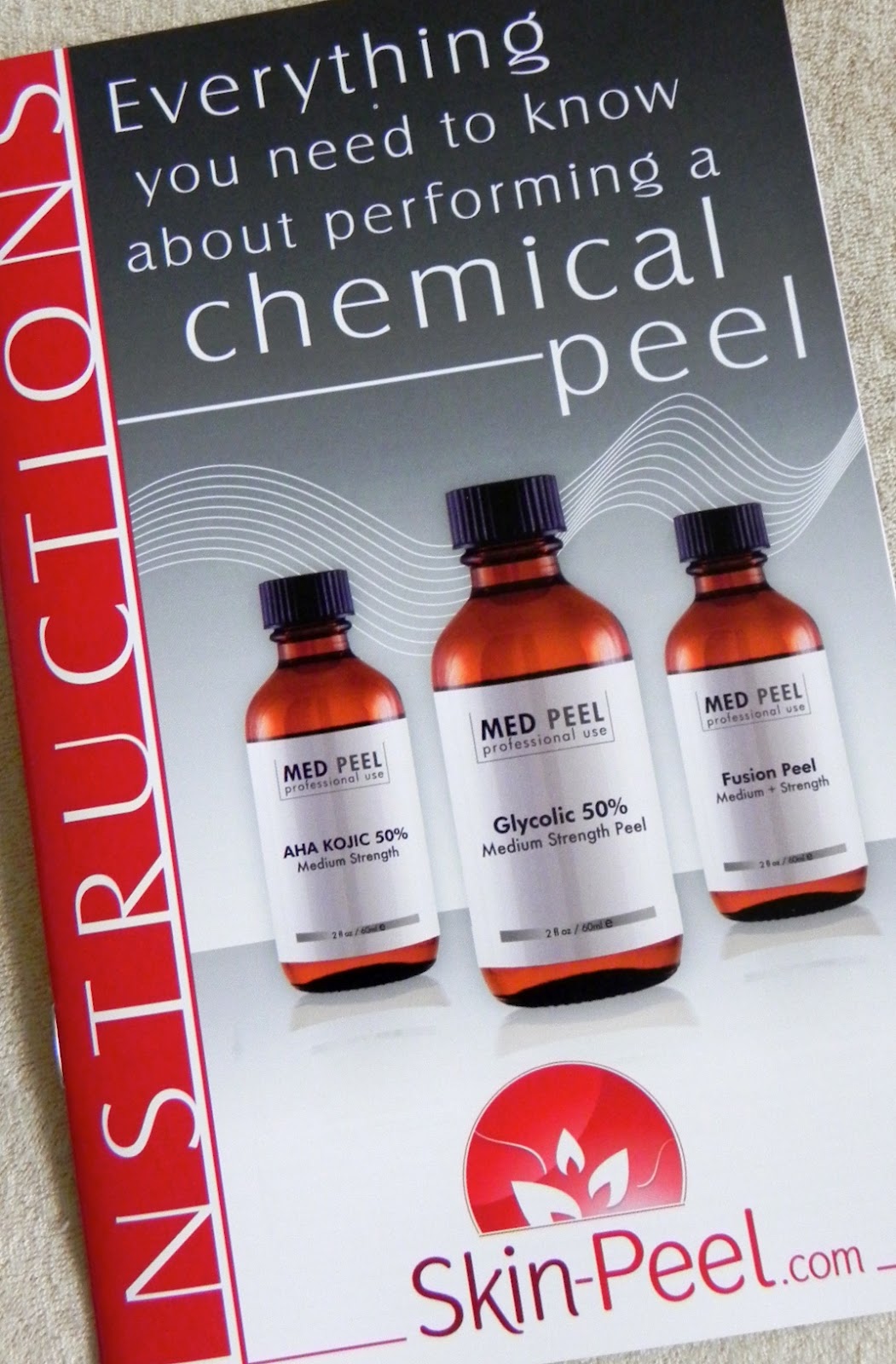 At Home Chemical Peel 50 Glycolic Acid Peel from
