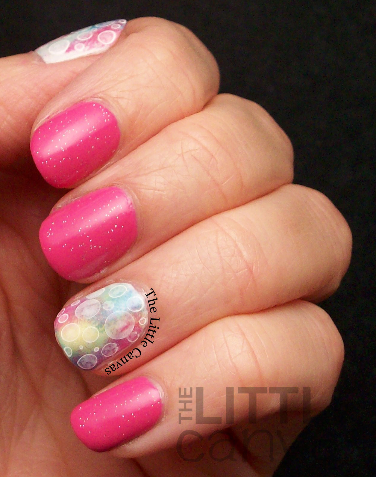 Twinsie Tuesday Accent Nail The Little Canvas